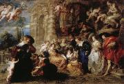 Peter Paul Rubens Garden of Love oil painting artist